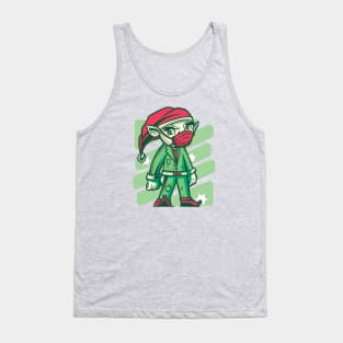 Elf Face Mask Tank Top